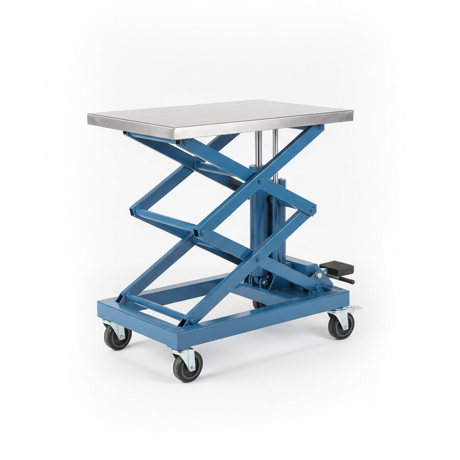 Scissor lift table